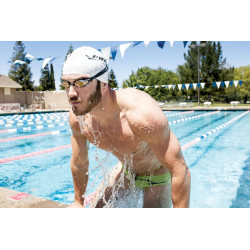Lunette de natation - Strike silver mirror finis