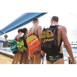 Ultra mesh backpack rose filet de natation