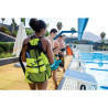 Ultra mesh backpack rose filet de natation