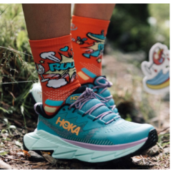 BV sport Socquette trail ultra.2 collector "DBDB" pop corail