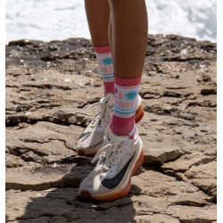 Bv sport Soquette trail ultra.2 collector "nutri" rosé