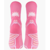 Bv sport Soquette trail ultra.2 collector "nutri" rosé