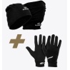 BV Sport Pack de gorro multifunción y guantes negros