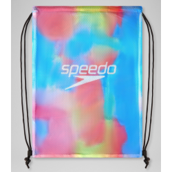 Sac en filet imprimé Rose kiki/Jus de citron/Bleu picton