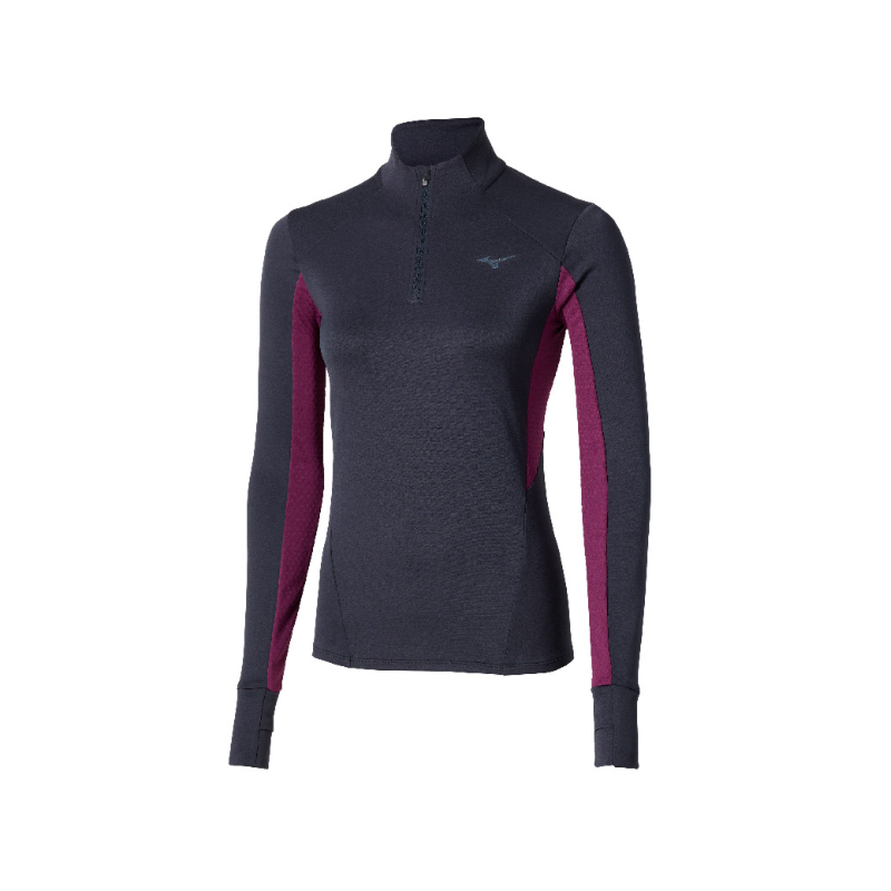 Mizuno Active Warmalite Hzip L/S Top for Women
