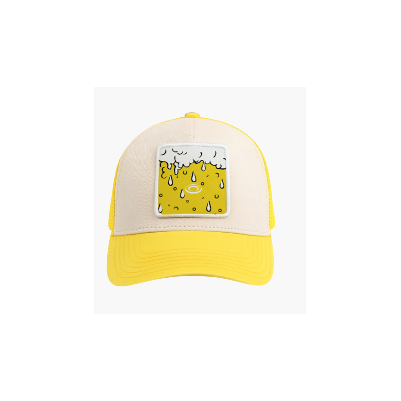 BV Sport Blonde Beer Trucker Cap with Strap