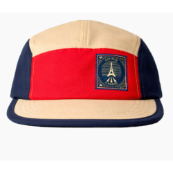 BV Sport 5-Panel-Cap Paris Retro | Ripstop